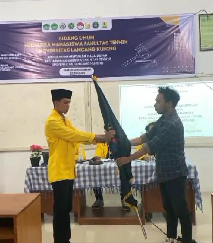 Reza Wahyu Rivando Gubernur Mahasiswa Fakultas Teknik Unilak 