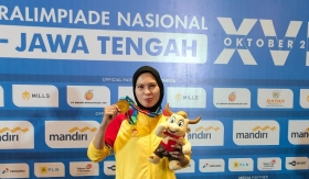 Amiyah, Pejudo Riau Raih Emas di Peparnas 2024